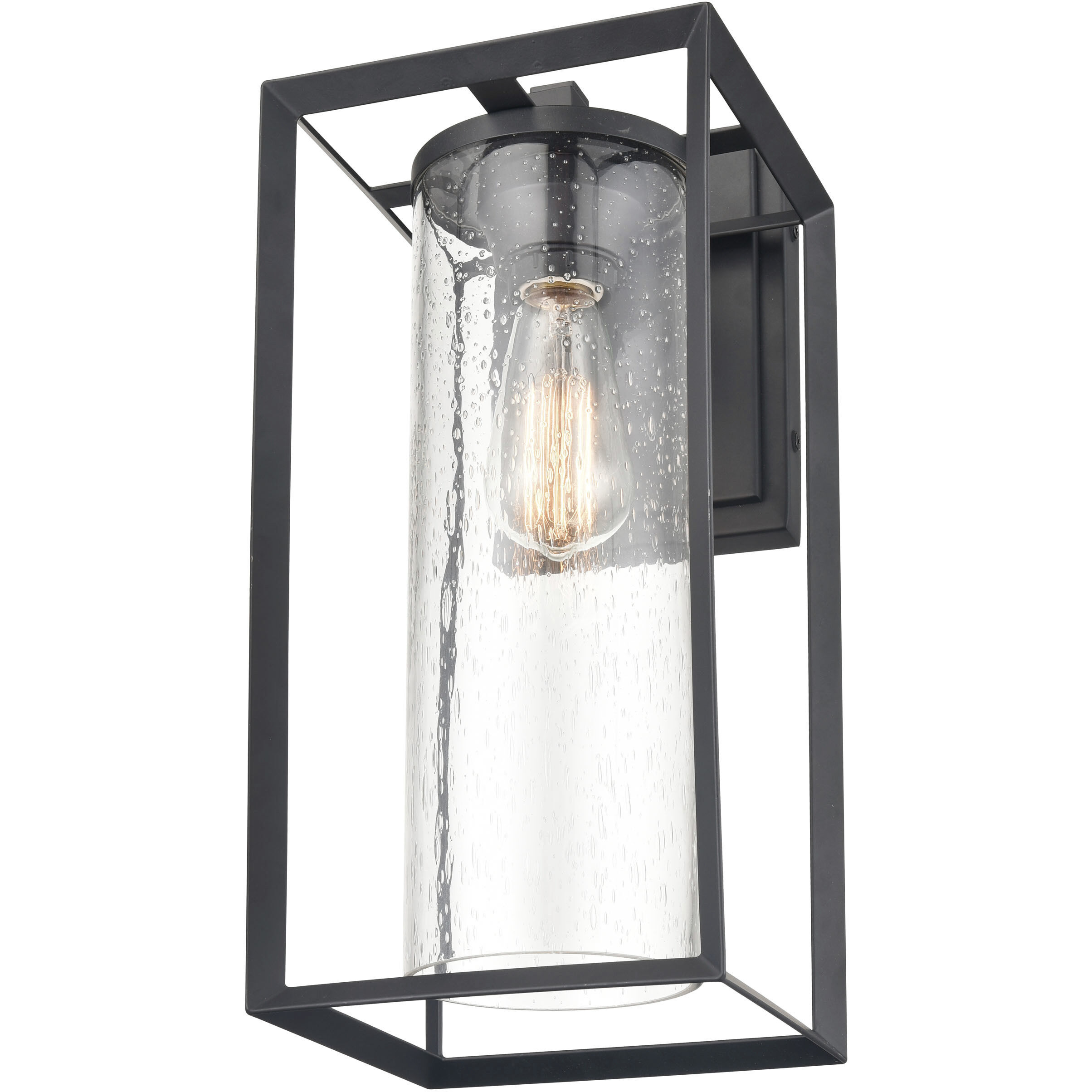Wheatland 1 Light 17.5 inch Powder Coated Black Outdoor Wall Sconce